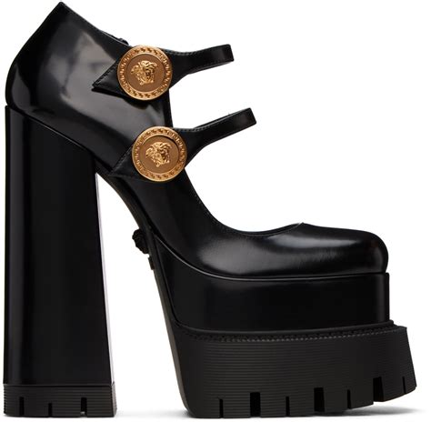 versace 90 vintage heels|versace platform heels price.